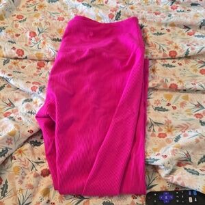 Neon Pink Leggings